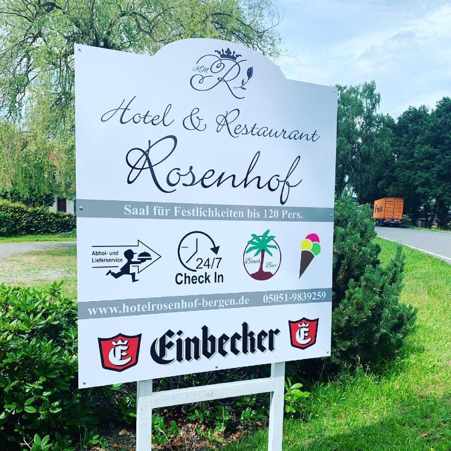 Hotel & Restaurant Rosenhof 베르겐 외부 사진